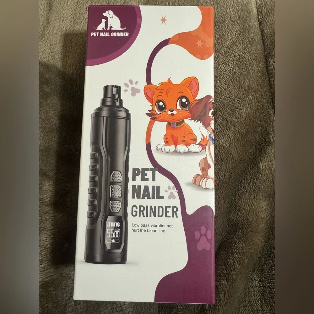 Black Pet Nail Grinder